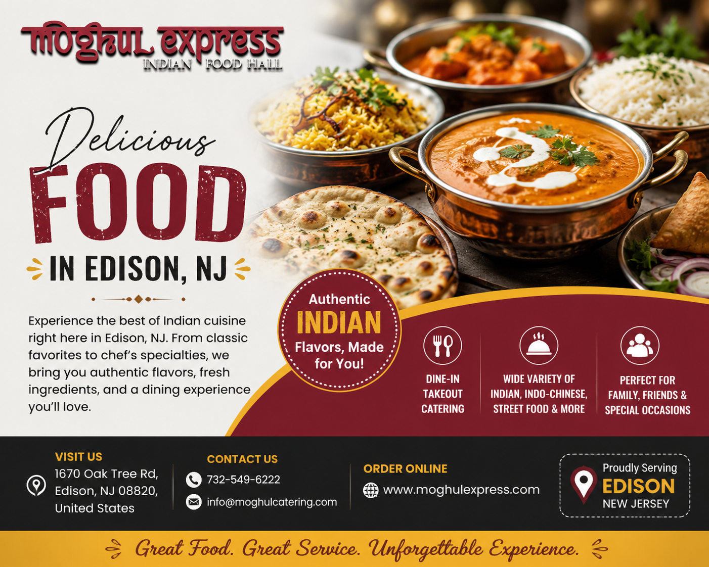 Explore Indian Street Food and More in Edison NJ